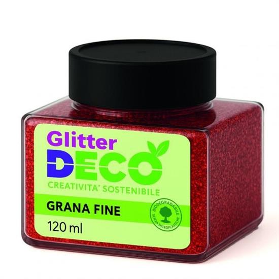 GLITTER ROSSI GRANA FINE 120ml