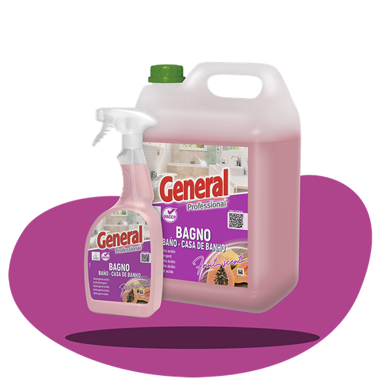 GENERAL BAGNO DETERGENTE ACIDO ECOLABEL 750ml