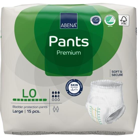 PANNOLONI A MUTANDA ABENA PREMIUM L0 5 GOCCE 15pz