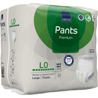 PANNOLONI A MUTANDA ABENA PREMIUM L0 5 GOCCE 15pz