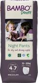 PANNOLINI PER LA NOTTE BAMBO DREAMY PANTS 4-7 GIRL 15/35kg 10pz